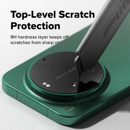 Ringke achtercamera beschermfolie voor Xiaomi 17 Ultra, gehard glas, set van 2 stuks, transparant