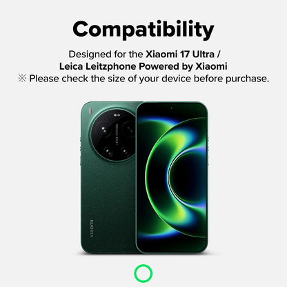 Ringke achtercamera beschermfolie voor Xiaomi 17 Ultra, gehard glas, set van 2 stuks, transparant