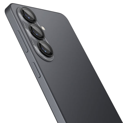 Schutzfolie Rückkamera Spigen GlastR EZ FIT Optik Pro HD für Samsung Galaxy S26 S942, Gehärtetes Glas, Set 2 Stück, Schwarz AGL11099