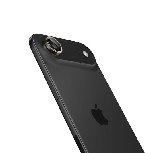Schutzfolie Rückkamera Spigen GlastR EZ FIT Optik Pro für Apple iPhone 17 Air, Gehärtetes Glas, Set 2 Stück, Gold AGL10131