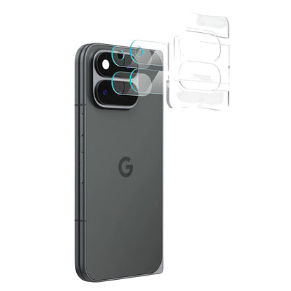 Beschermfolie Achtercamera Spigen GlastR EZ FIT Optik Pro voor Google Pixel 11 Pro Fold, Gehard Glas, Set van 2 stuks, Transparant AGL11491