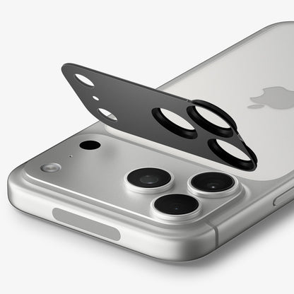 Beschermfolie Achtercamera Spigen GlastR EZ FIT Optik Pro XL voor Apple iPhone 18 Pro, Gehard Glas, Donkergrijs AGL12035