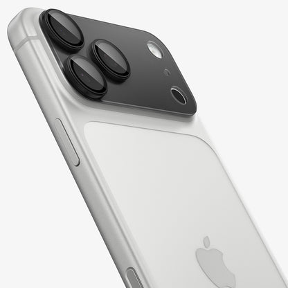Beschermfolie Achtercamera Spigen GlastR EZ FIT Optik Pro XL voor Apple iPhone 18 Pro, Gehard Glas, Donkergrijs AGL12035