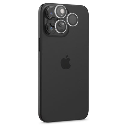 Beschermfolie Achtercamera Spigen GlastR EZ FIT Optik Pro voor Apple iPhone 17 Pro Max / 17 Pro, Gehard Glas, Set van 2 stuks, Transparant