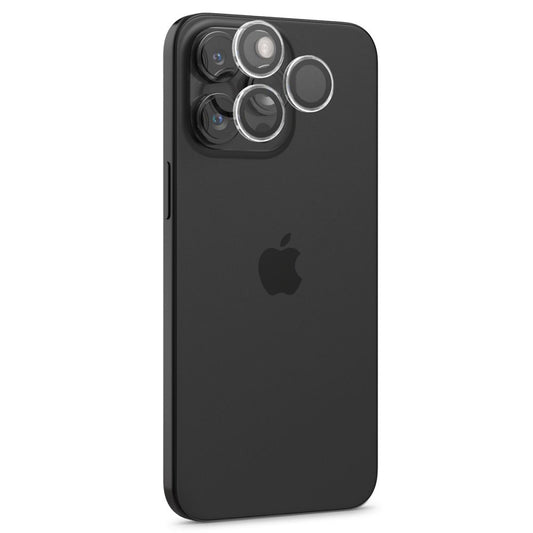 Film de protection pour caméra arrière Spigen GlastR EZ FIT Optik Pro pour Apple iPhone 17 Pro Max / 17 Pro, Verre Trempé, Lot de 2 pièces, Transparent