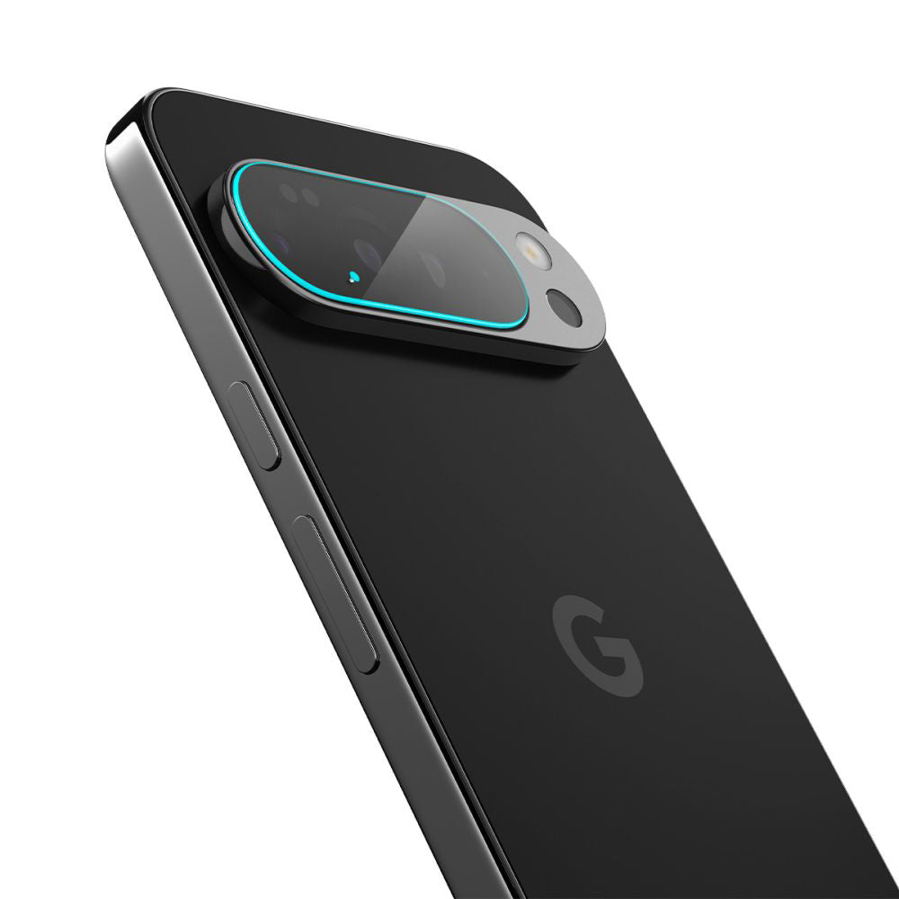 Beschermfolie Achtercamera Spigen GlastR Optik voor Google Pixel 10 Pro, Gehard Glas, Set van 2 stuks, Transparant AGL09662