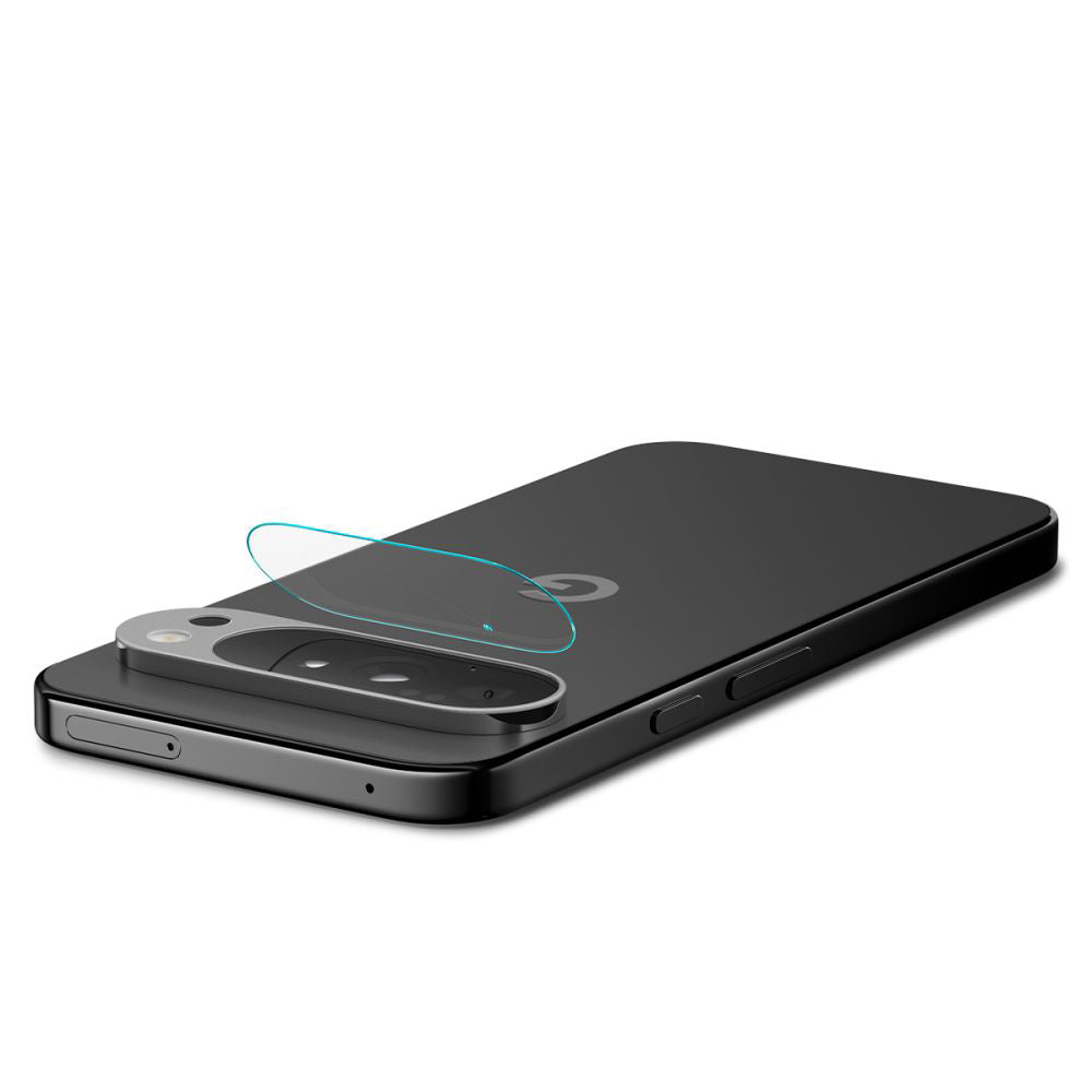 Beschermfolie Achtercamera Spigen GlastR Optik voor Google Pixel 10 Pro, Gehard Glas, Set van 2 stuks, Transparant AGL09662