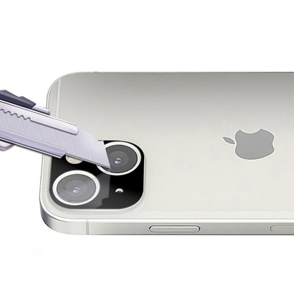 Techsuit Rückkamera-Schutzfolie für Apple iPhone 13 mini / 13, gehärtetes Glas, schwarz