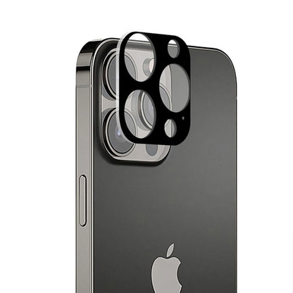 Techsuit Rückkamera-Schutzfolie für Apple iPhone 13 Pro Max / 13 Pro, gehärtetes Glas, schwarz