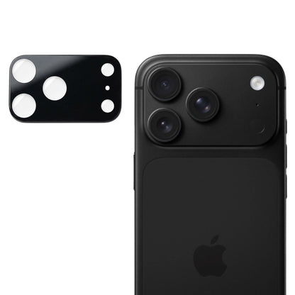 Techsuit Achtercamera Beschermfolie voor Apple iPhone 18 Pro Max, Gehard Glas, Zwart