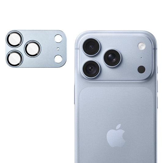 Techsuit Schutzfolie für die Rückkamera des Apple iPhone 18 Pro, gehärtetes Glas, Hellblau