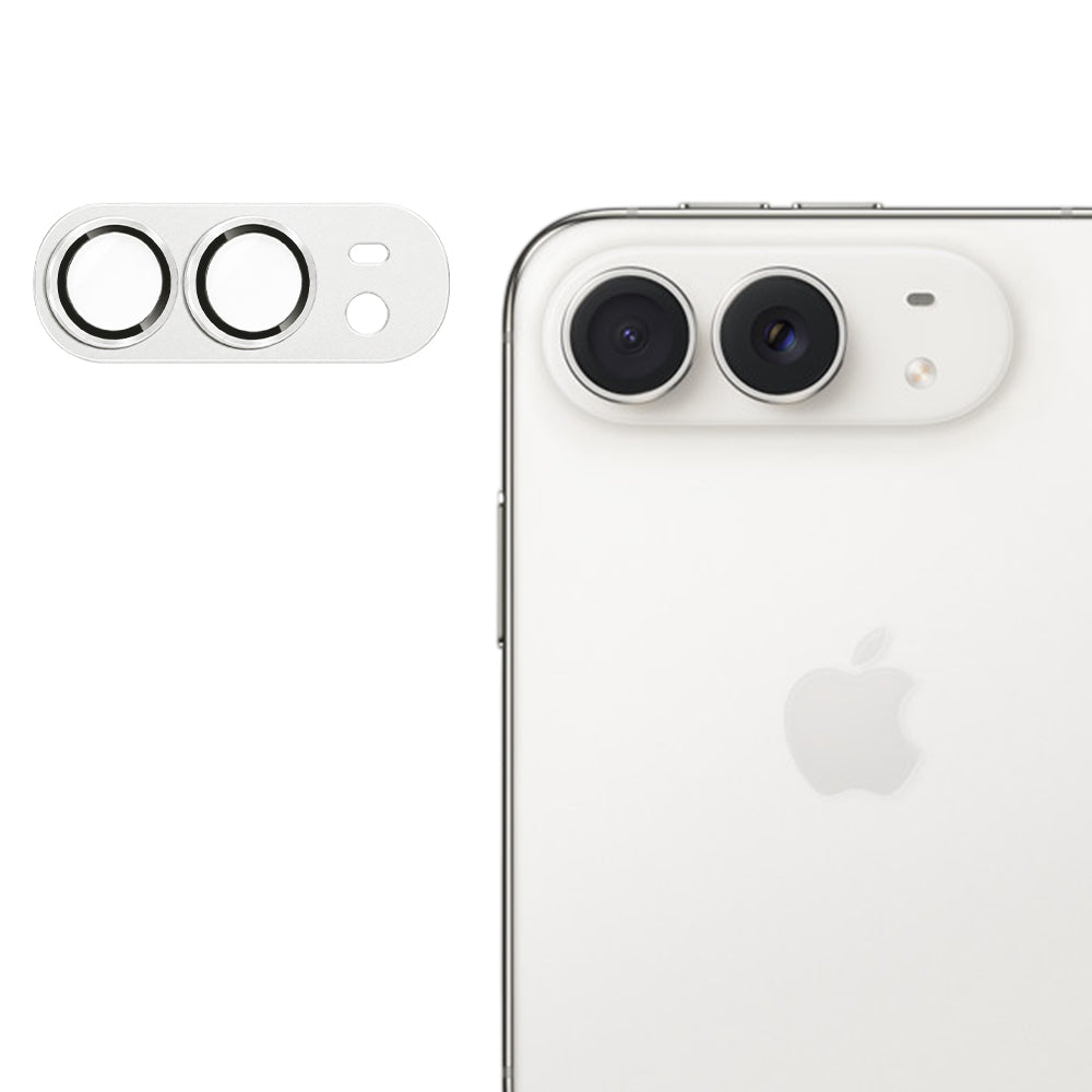 Protection pour caméra arrière Techsuit pour Apple iPhone Duo, verre trempé, gris