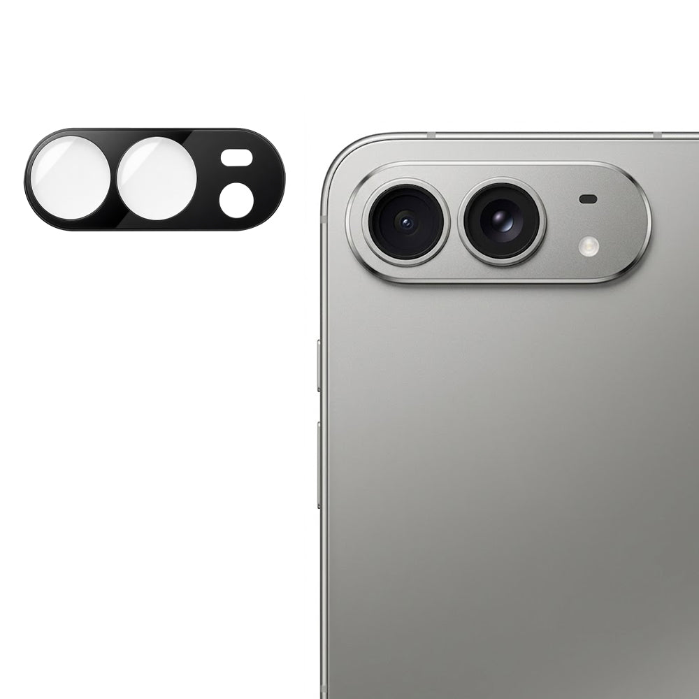 Techsuit Achtercamera Beschermfolie voor Apple iPhone Ultra, Gehard Glas, Zwart