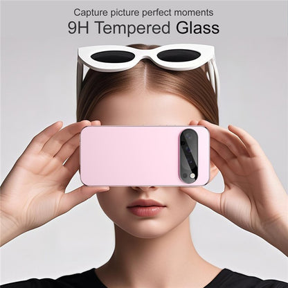 Techsuit Rückkamera-Schutzfolie für Google Pixel 10 Pro XL, gehärtetes Glas, schwarz