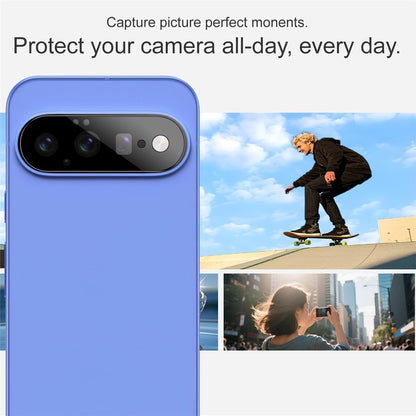 Techsuit Rückkamera-Schutzfolie für Google Pixel 11, gehärtetes Glas, schwarz