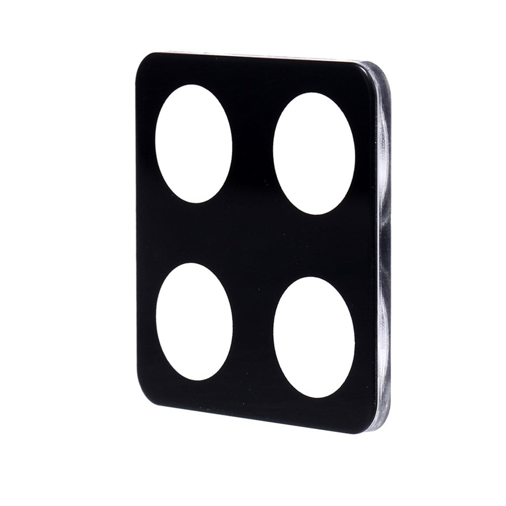 Beschermfolie Techsuit voor de achtercamera voor Honor 400 Smart 4G / X7d 4G / 400 Smart 5G, Gehard Glas, Zwart