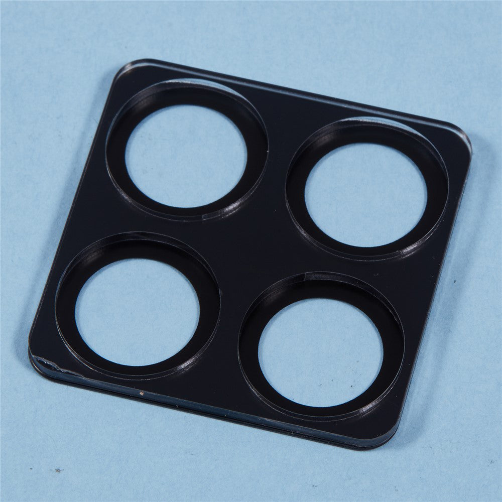 Beschermfolie Techsuit voor de achtercamera voor Honor 400 Smart 4G / X7d 4G / 400 Smart 5G, Gehard Glas, Zwart