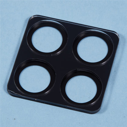 Beschermfolie Techsuit voor de achtercamera voor Honor 400 Smart 4G / X7d 4G / 400 Smart 5G, Gehard Glas, Zwart