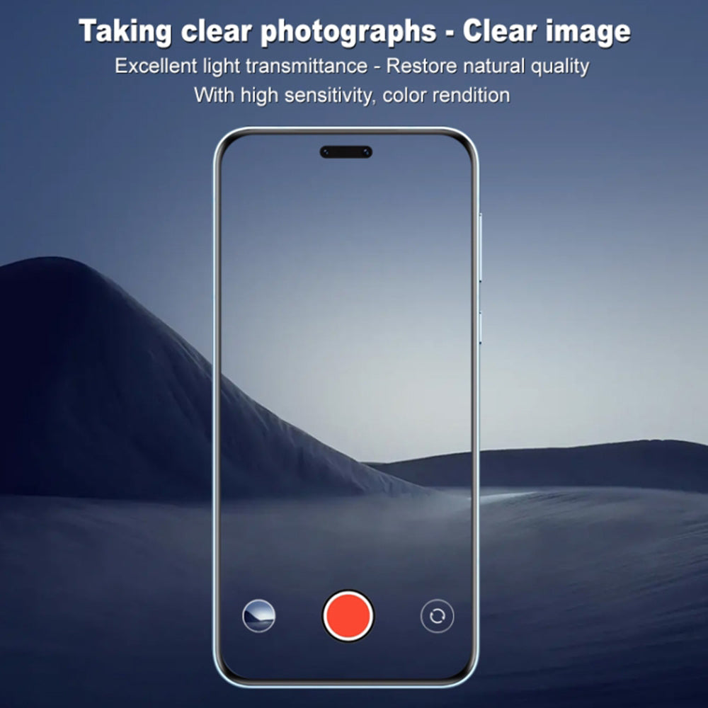 Techsuit achtercamera beschermfolie voor Honor Magic7 Pro, gehard glas, zwart