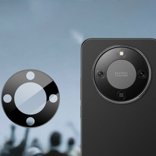 Film de protection pour caméra arrière Techsuit pour Honor Magic8 Lite, Verre Trempé, Noir