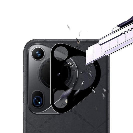 Schutzfolie Techsuit für die Rückkamera des Huawei Pura 70 Ultra, gehärtetes Glas, Schwarz