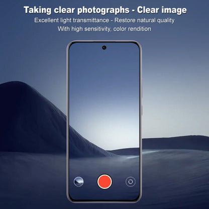 Techsuit achtercamera beschermfolie voor Motorola Edge 50 Ultra, gehard glas, zwart