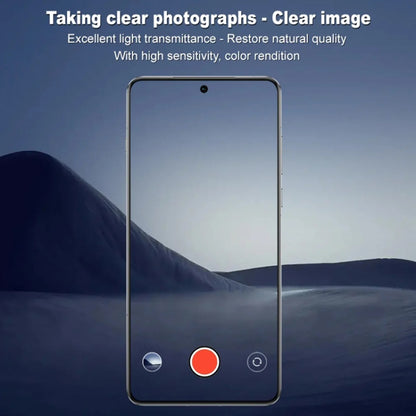 Techsuit Achtercamera Beschermfolie voor OnePlus 13R, Gehard Glas, Zwart