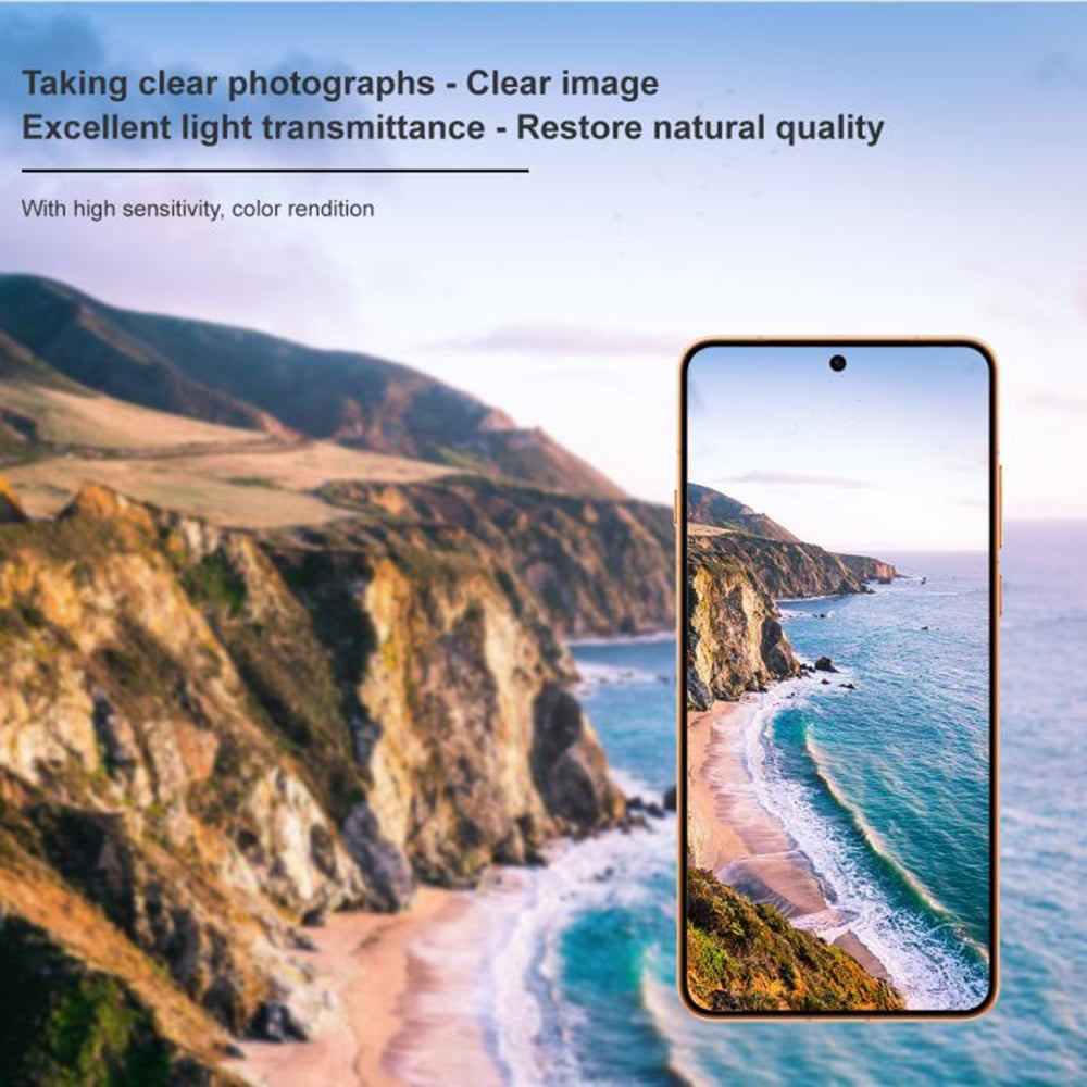 Film de protection pour caméra arrière Techsuit pour Oppo Find X9 Ultra, Verre trempé, Noir