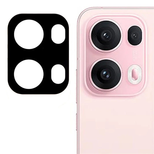 Techsuit Achtercamera Beschermfolie voor Oppo Reno13 Pro, Gehard Glas, Zwart