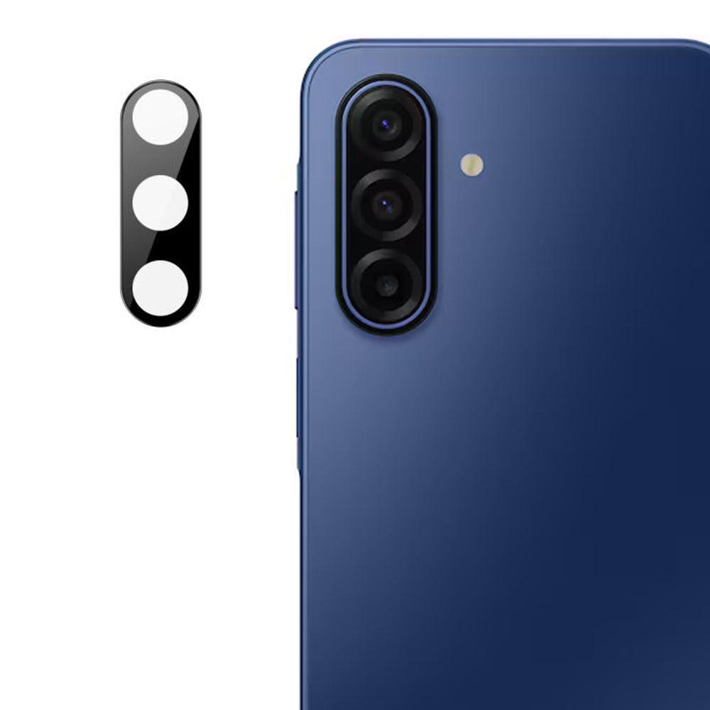 Techsuit Achtercamera Beschermfolie voor Samsung Galaxy A17 4G / A17 5G, Gehard Glas, Zwart