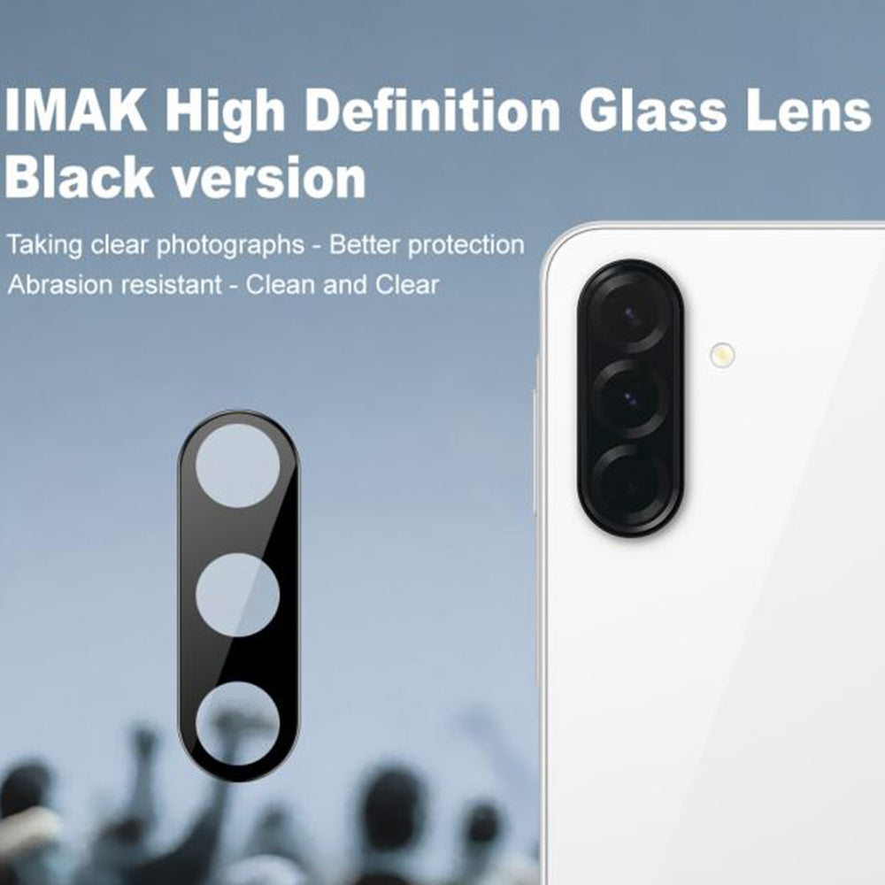 Techsuit Achtercamera Beschermfolie voor Samsung Galaxy A17 4G / A17 5G, Gehard Glas, Zwart