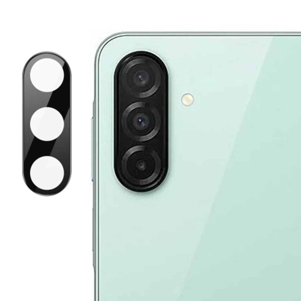 Techsuit Achtercamera Beschermfolie voor Samsung Galaxy A26 A266, Gehard Glas, Zwart