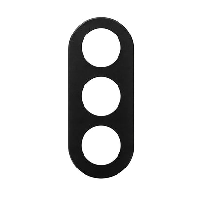 Beschermfolie Techsuit voor de achtercamera van Samsung Galaxy A37 5G, Gehard Glas, Zwart