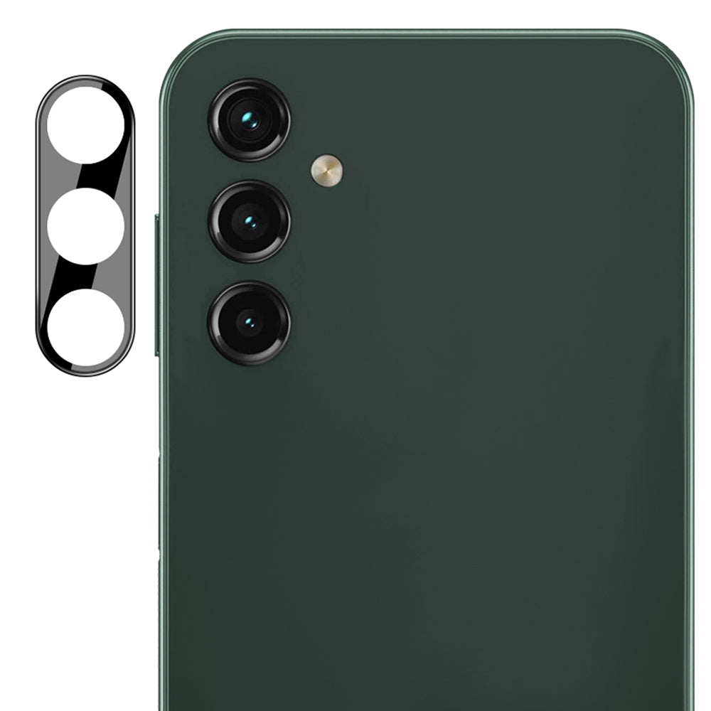 Techsuit Achtercamera Beschermfolie voor Samsung Galaxy A54 A546, Gehard Glas, Zwart