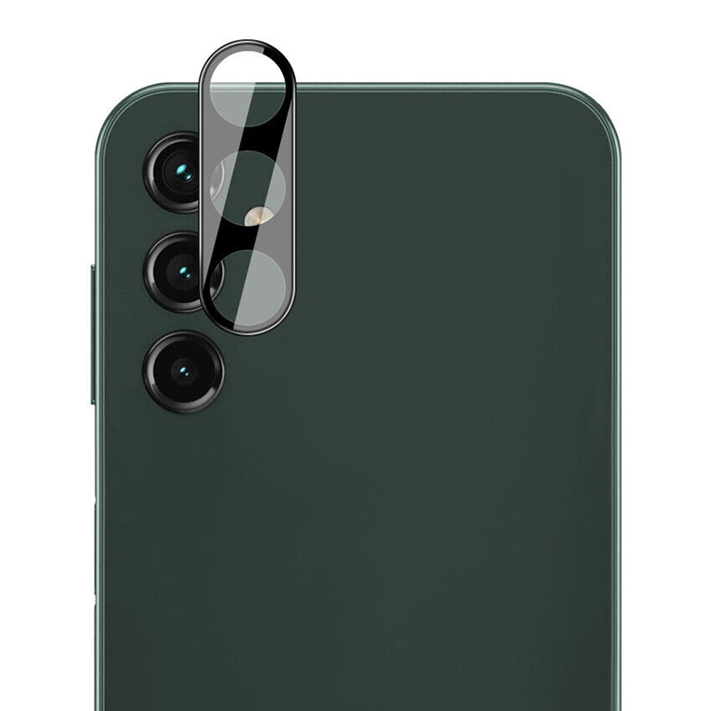 Techsuit Achtercamera Beschermfolie voor Samsung Galaxy A54 A546, Gehard Glas, Zwart