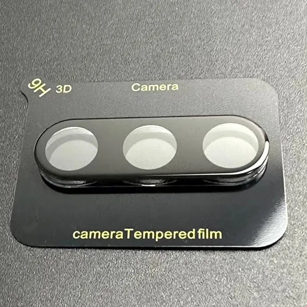 Techsuit Achtercamera Beschermfolie voor Samsung Galaxy A54 A546, Gehard Glas, Zwart
