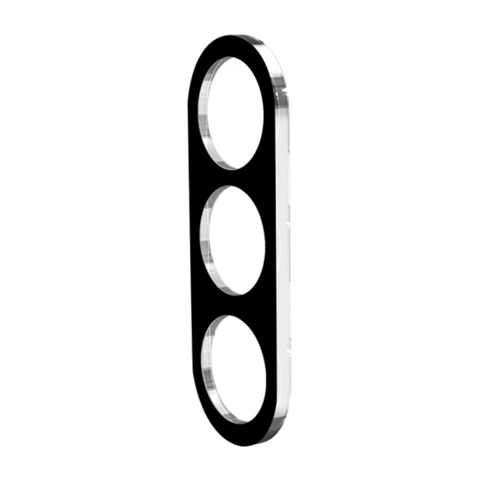 Film de protection pour caméra arrière Techsuit pour Samsung Galaxy A55 5G A556, Verre trempé, Noir
