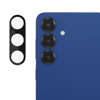 Techsuit Achtercamera Beschermfolie voor Samsung Galaxy S25 S931, Gehard Glas, Zwart