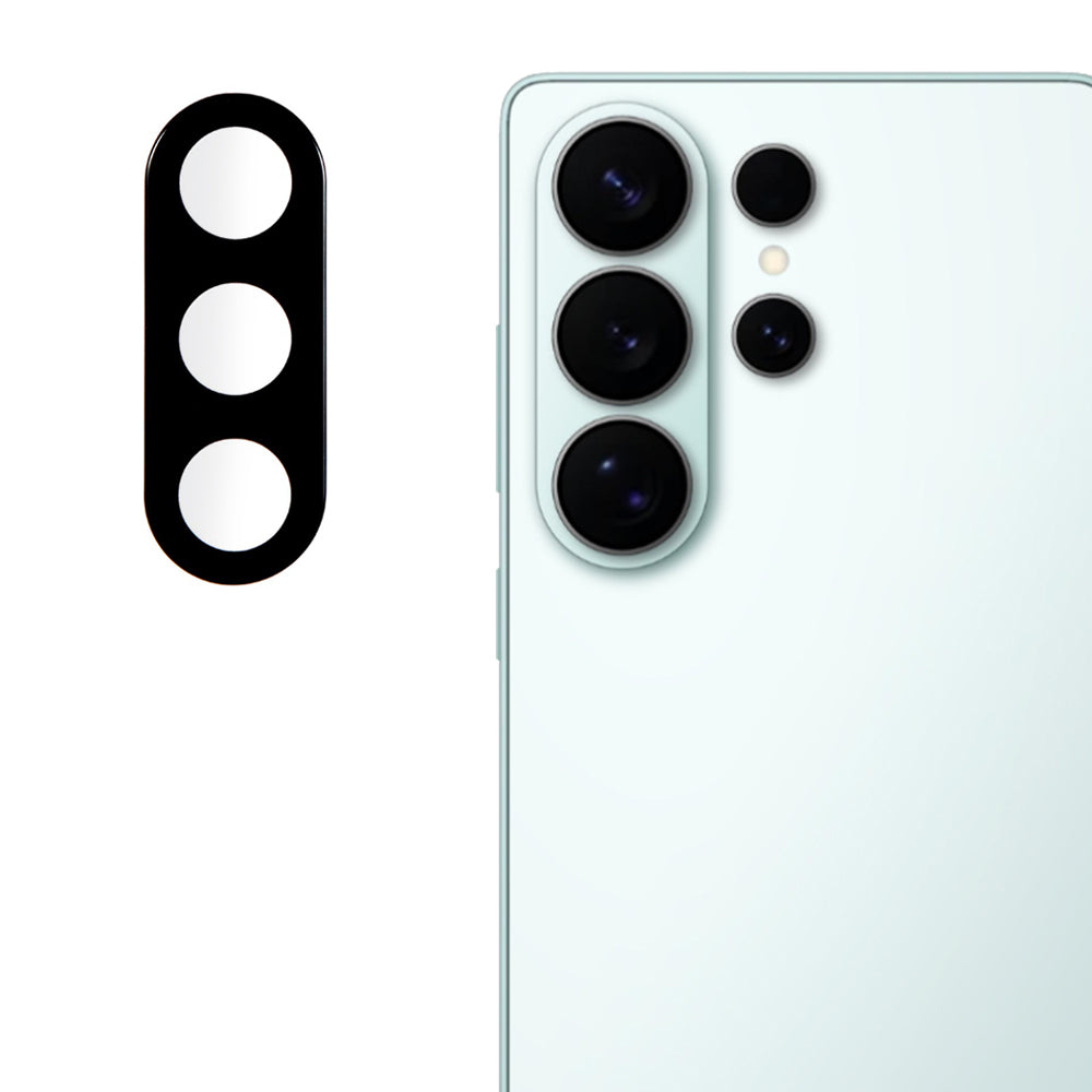 Schutzfolie Techsuit für die Rückkamera des Samsung Galaxy S26 Ultra, gehärtetes Glas, Schwarz