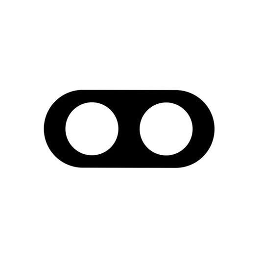 Techsuit Achtercamera Beschermfolie voor Samsung Galaxy Z Flip6 F741, Gehard Glas, Zwart