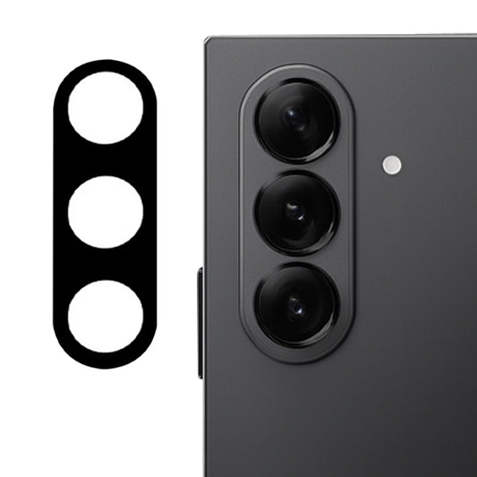 Techsuit Achtercamera Beschermfolie voor Samsung Galaxy Z Fold7 F966, Gehard Glas, Zwart