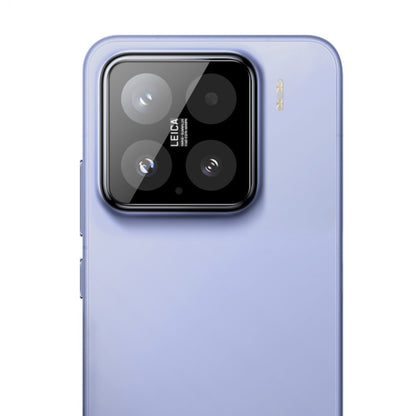 Techsuit Achtercamera Beschermfolie voor Xiaomi 15, Gehard Glas, Zwart