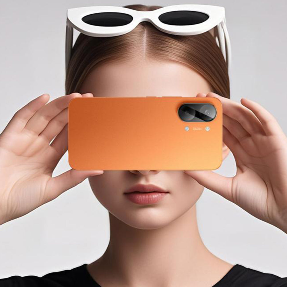 Schutzfolie Techsuit für die Rückkamera des Xiaomi Poco X8 Pro, gehärtetes Glas, Schwarz