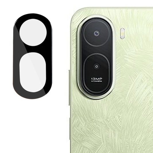 Film de protection pour caméra arrière Techsuit pour Xiaomi Redmi A7 Pro 4G, Verre trempé, Noir