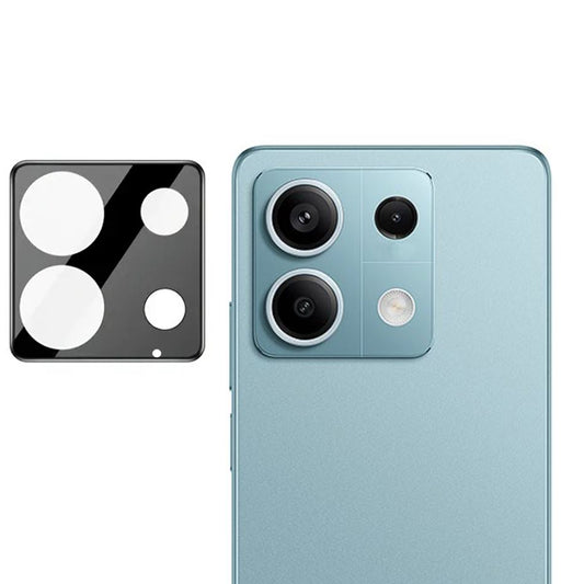 Techsuit achtercamera beschermfolie voor Xiaomi Redmi Note 13 5G, gehard glas, zwart