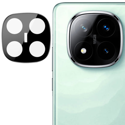 Film de protection pour caméra arrière Techsuit pour Xiaomi Redmi Note 14 Pro+ 5G, Verre trempé, Noir