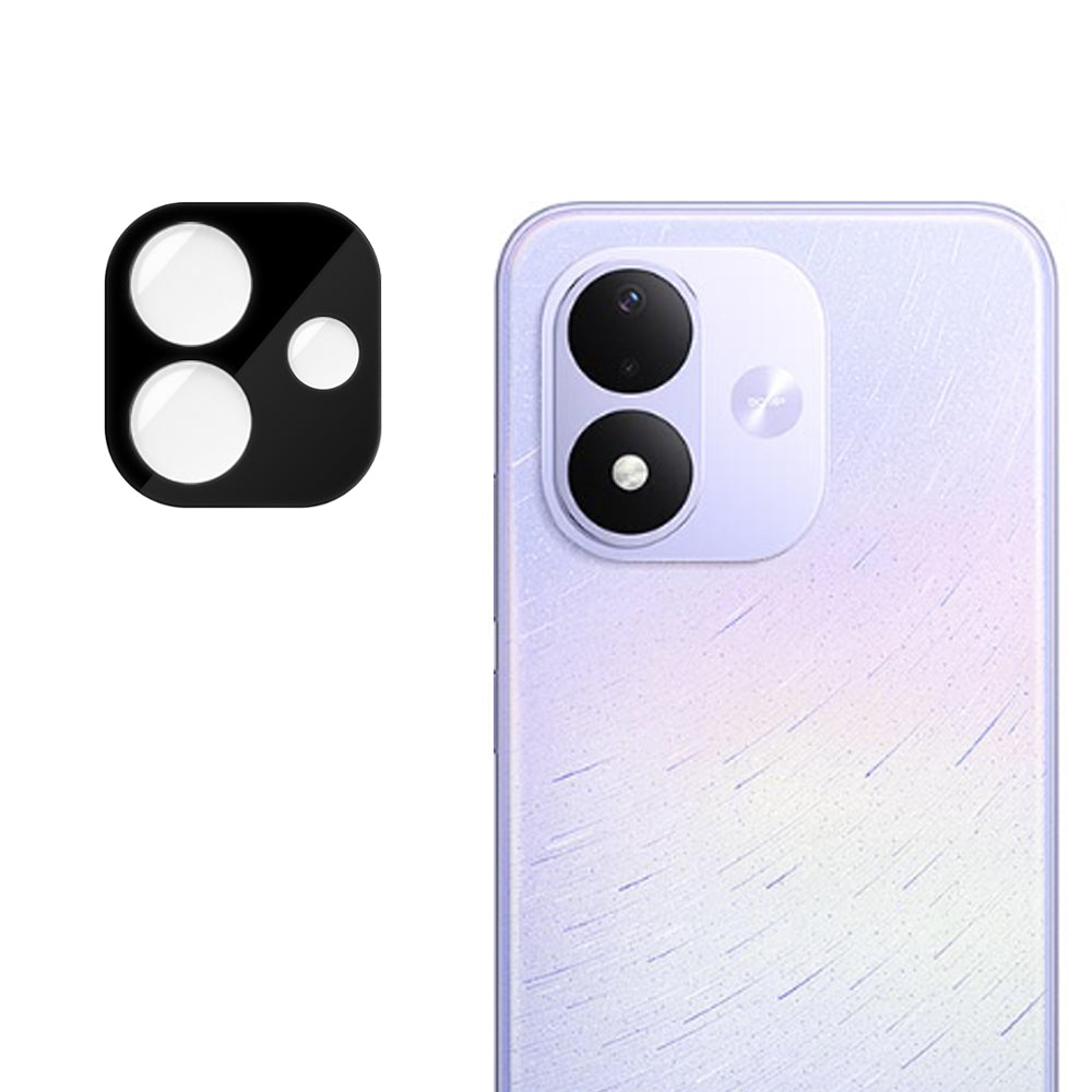 Techsuit Schutzfolie für die Rückkamera für Xiaomi Redmi Note 17 4G / Note 17 5G, gehärtetes Glas, Schwarz