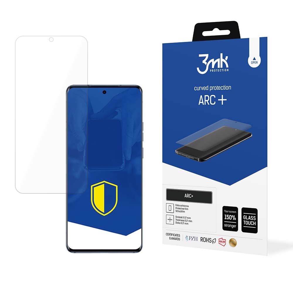 Film de protection d'écran 3MK ARC+ pour Motorola Edge 40, Plastique