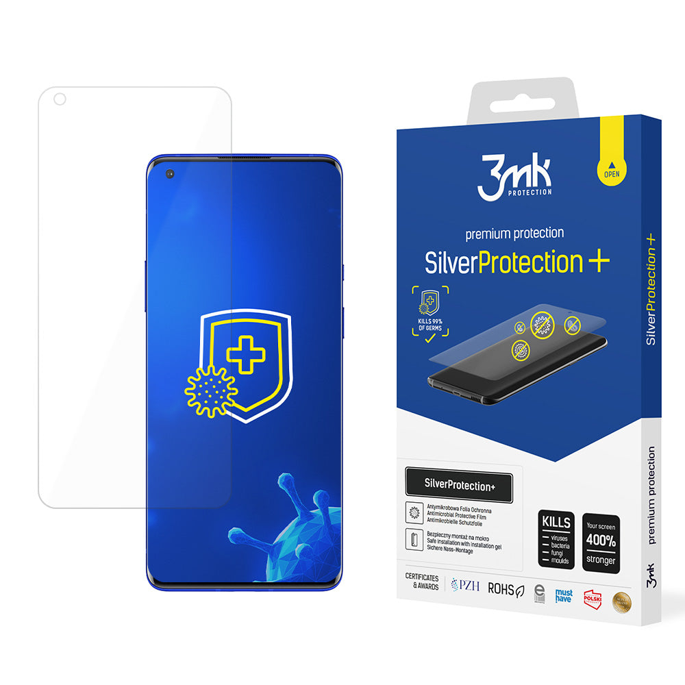 Schermbeschermer 3MK Silver Protect+ voor OnePlus 8 Pro, Plastic 