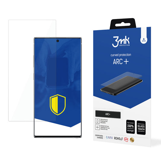 Film de protection d'écran 3MK ARC+ pour Samsung Galaxy Note 10+ N975, Plastique 